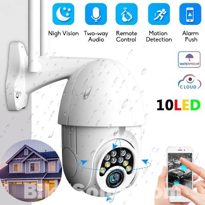 V380 Outdoor PTZ Camera 3MP 1080P Waterproof IP Cam